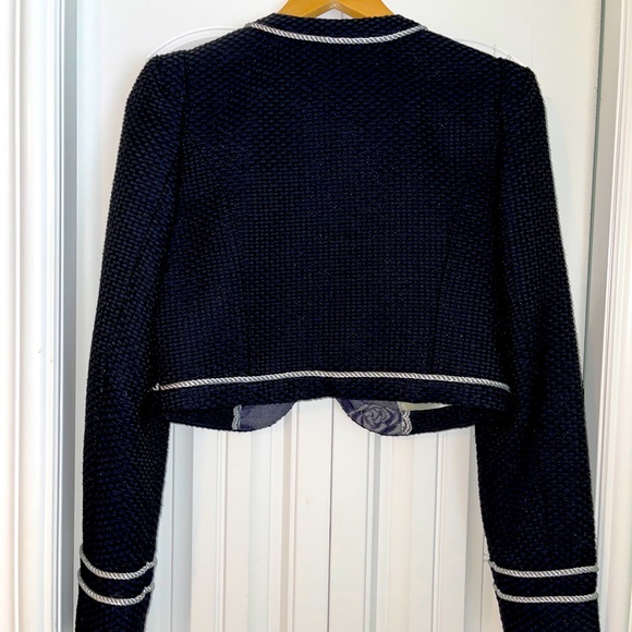 Guess Tweed Cropped Jacket - Picture 2 of 3